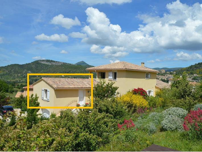 Appartement de vacances pour 2 personnes, avec Balcon et Jardin