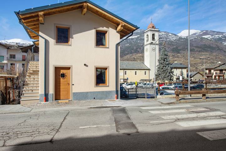 Hel studio-lejlighed, Studio for 2 personer med balkon in Aymavilles, Comune di Aymavilles