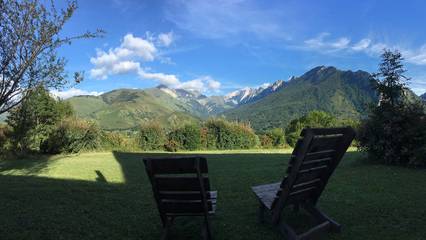 Gîte pour 4 personnes, avec terrasse et jardin dans vallée d'Aspe