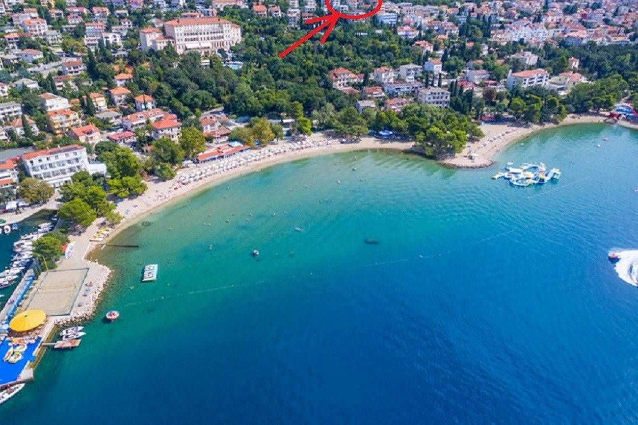 Entire apartment, Three bedroom apartment with terrace and sea view Crikvenica A-23997-a in Crikvenica, Primorje-Gorski Kotar