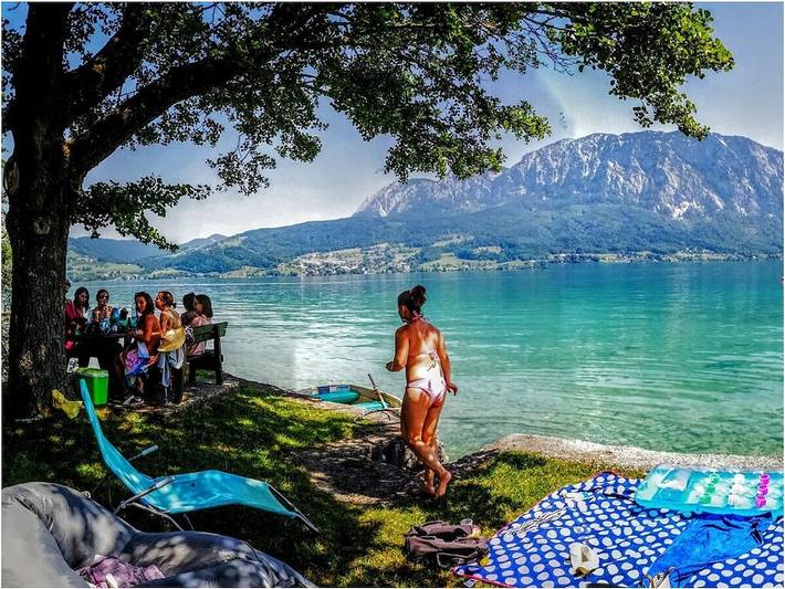 Ferienhaus für 5 Personen, mit Garten, mit Haustier am Attersee - 4