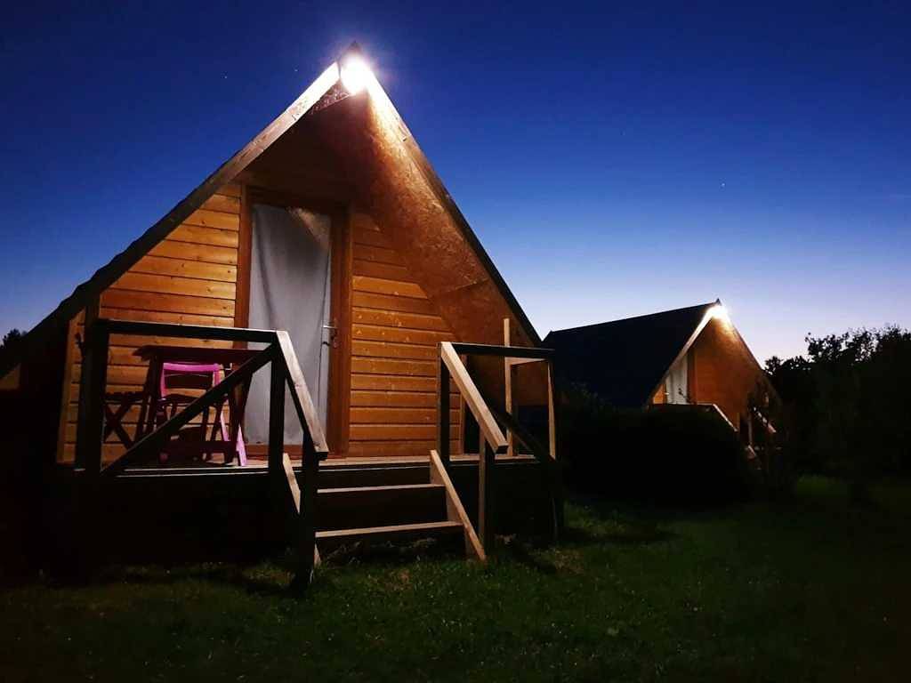 Cabane 3 étoiles - Piscine  - ccbaica in Loudéac, Côtes-d'Armor