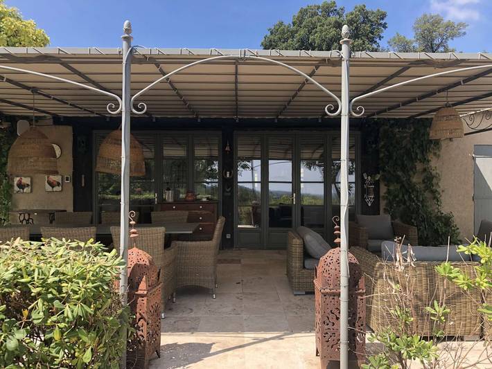 Gîte pour 8 personnes, avec jardin et piscine, adapté aux familles à La Môle - 3