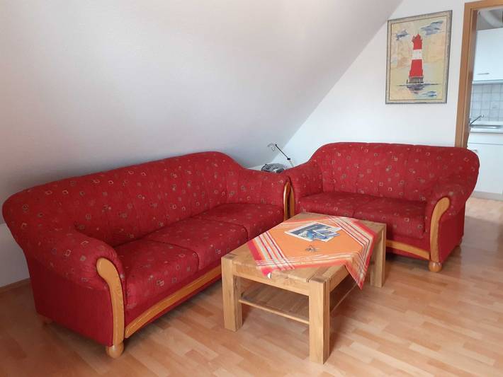Ferienwohnung für 3 Personen, mit Balkon und Garten, kinderfreundlich in Hooksiel