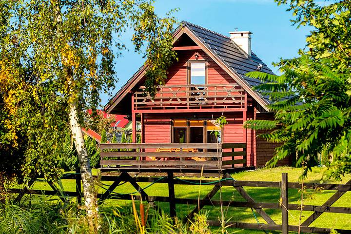 Vacation house for 6 people with balcony in Świnoujście, Szczecin Lagoon