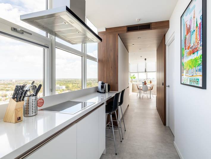 Ganze Wohnung, Komfortable Wohnung mit Panoramablick in Scheveningen, Den Haag