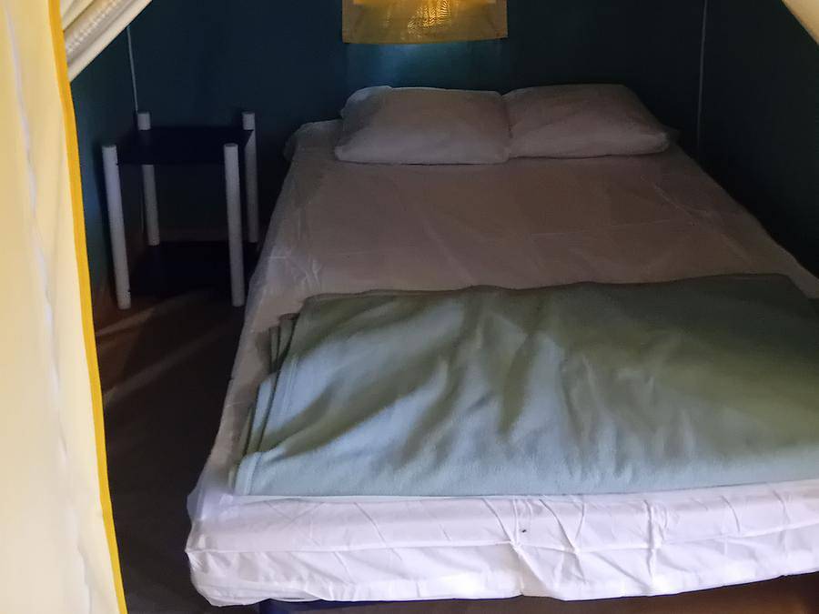 Camping Le Pont d'Allagnon - Bungalow de lona 4 personas - Trigano, Sin instalaciones sanitarias in Lempdes-sur-Allagnon, Alto Loira