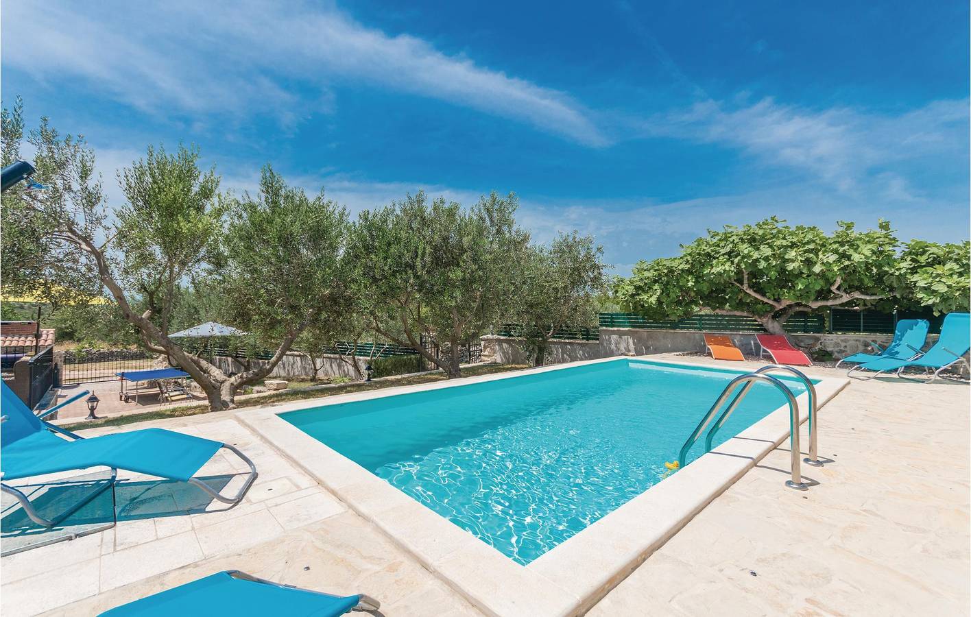 Ferienhaus für 5 Personen mit Terrasse in Općina Polača, Zadar