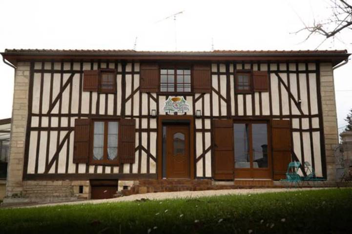 Maison de vacances pour 12 personnes, avec jardin