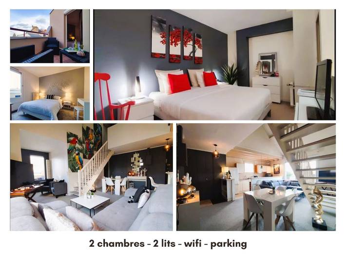 Appartement de vacances pour 4 personnes, avec balcon - 1
