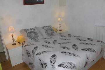 Gîte pour 2 personnes, avec jardin, animaux acceptés dans Le Diben