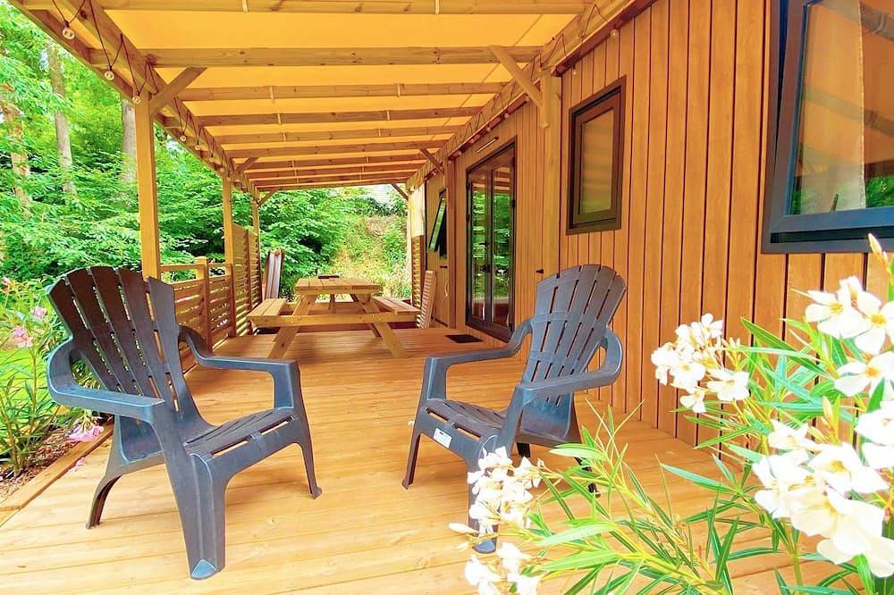 Mobil home 4 chambres neuf avec belle terrasse, à deux pas de Chantilly ! in Gouvieux, Oise