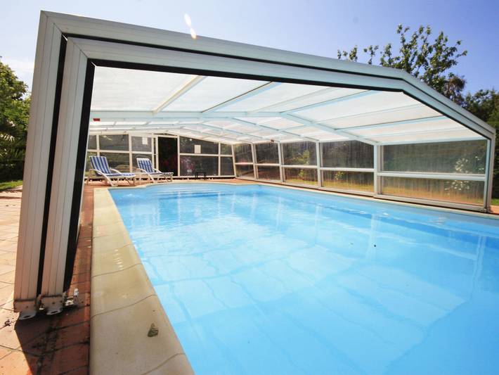 Location de vacances pour 8 personnes, avec jardin et piscine, adapté aux familles à Plounéour-Trez - 2