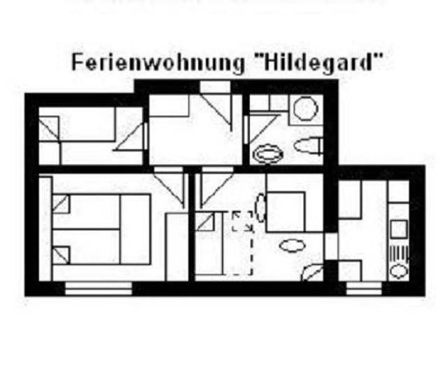 Ferienwohnung für 6 Personen, mit Garten in Usingen - 3