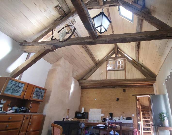 Gîte pour 4 personnes, avec jardin et vue à Saint-Sauveur-en-Puisaye