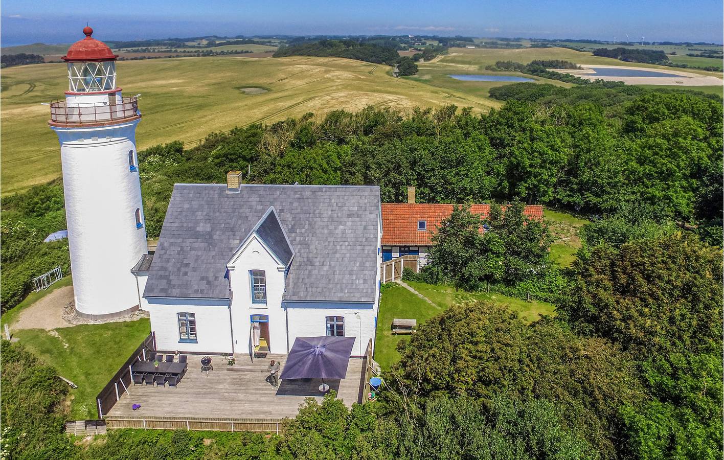 Ganze Ferienwohnung, Ferienwohnung für 5 Personen mit Terrasse in Samsø