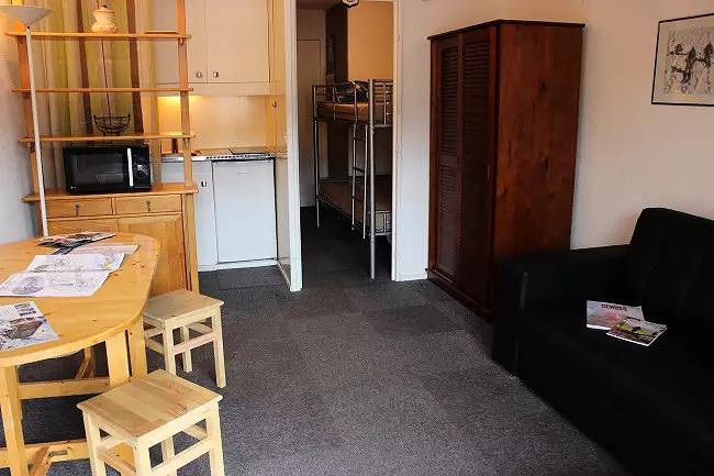 Hel studio-lejlighed, Studio For 2 Persons With Balcony Exhibited South West Centre Station in Val Thorens, Massif de la Vanoise