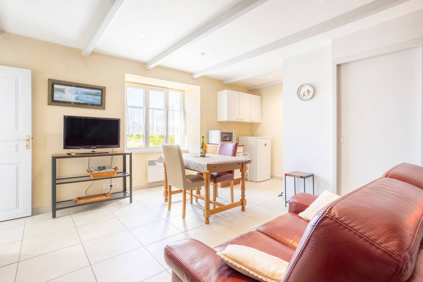 Maison de vacances 'Cheminée, Kerantum, Au Calme' avec jardin partagé et Wi-Fi in Mahalon, Région de Quimper
