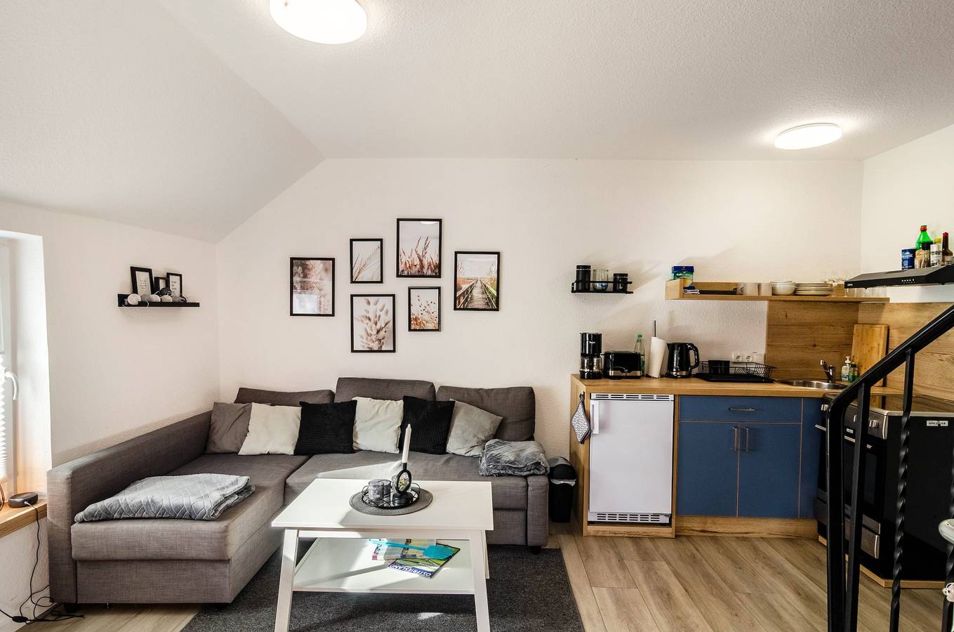Ganze Wohnung, Ferienwohnung Didi" mit gemeinsamer Terrasse, Gemeinschaftsgarten und Wlan in Detern, Nordseeküste