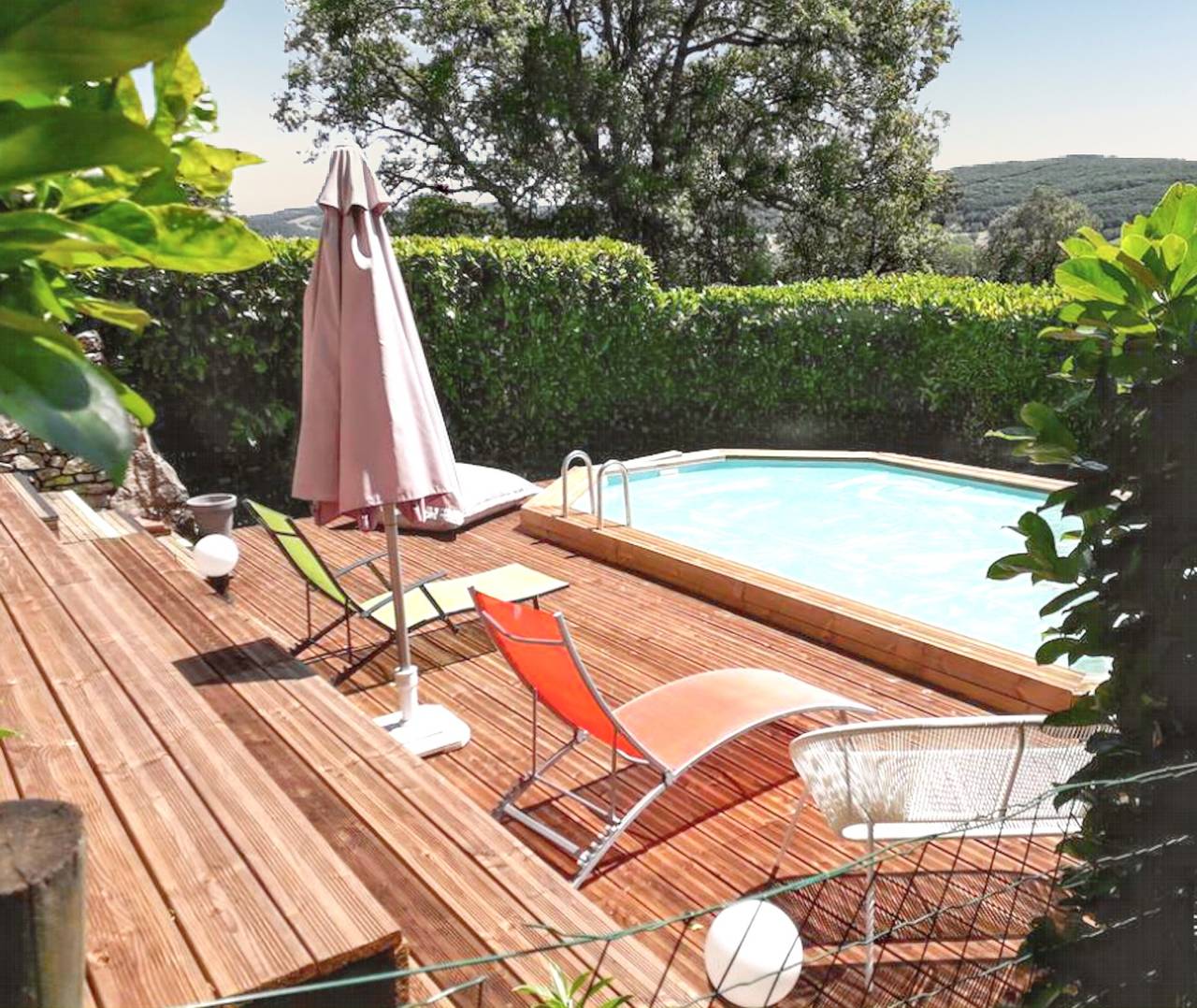 Charaktervolles Haus in Pierrefiche mit privatem Pool in Pierrefiche, Zentralmassiv