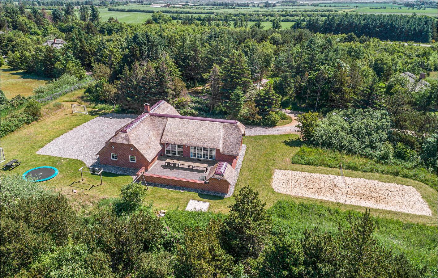 Ferienhaus für 16 Personen mit Whirlpool in Ulfborg, Holstebro und Umgebung