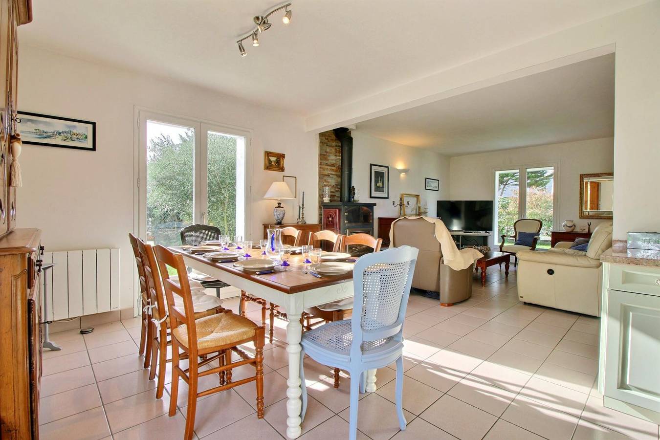 Les Agapanthes in Kerhillio, Erdeven