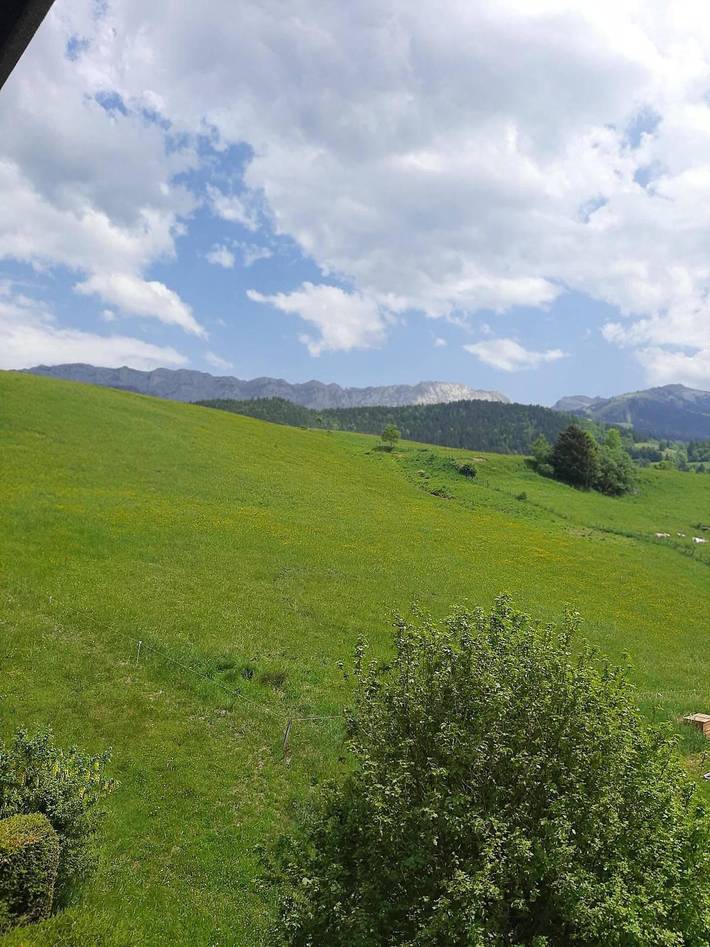 Location de vacances pour 4 personnes, avec balcon et vue à Villard-de-Lans