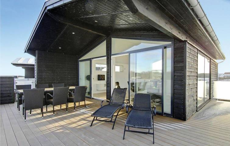 Ferienhaus für 6 Personen mit Terrasse in Nordostjütland
