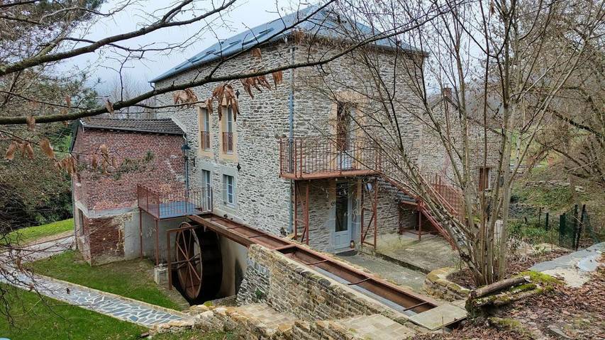 Gîte pour 4 personnes, avec Terrasse ainsi que Jardin et Vue dans Neufmanil