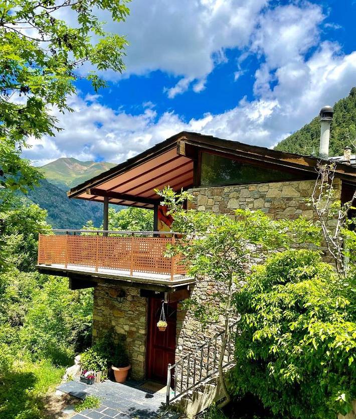 Maison de vacances pour 6 personnes, avec terrasse et vue