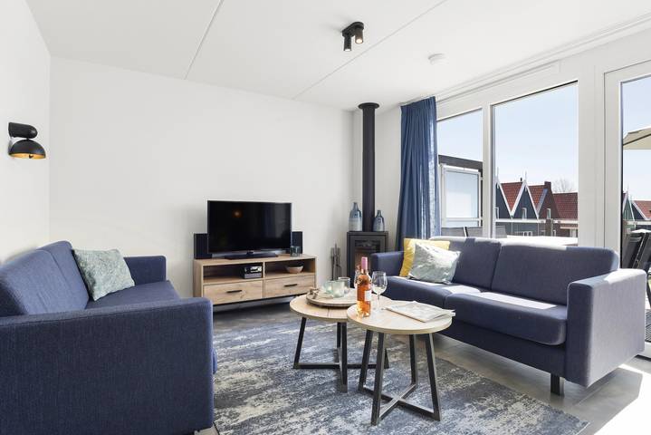 Location de vacances pour 6 personnes, avec terrasse et balcon/terrasse dans Volendam - 4