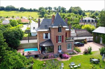 Chambre d’hôte pour 2 personnes, avec piscine ainsi que terrasse et vue à La Rivière-Saint-Sauveur