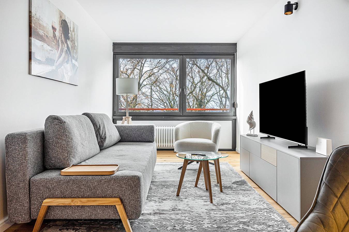 Ganze Wohnung, Apartment 'Al Mare' mit Meerblick, Gemeinschaftsgarten und Wlan in Wunstorf, Steinhuder Meer