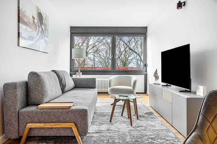 Ferienwohnung für 4 Personen, mit Balkon und Sauna sowie Garten - 1