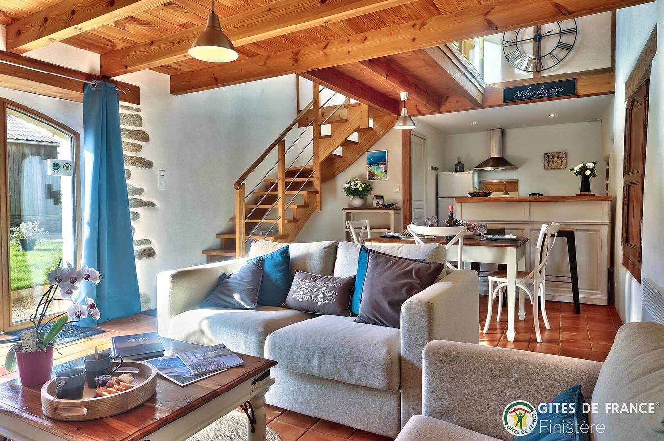 Casa de huéspedes para 2 personas con jardín in Plozévet, Côte de Cornouaille