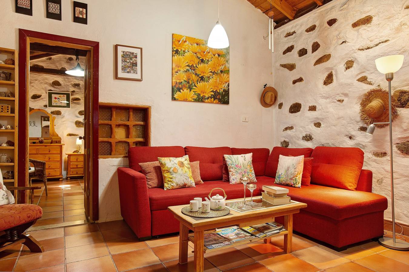 Maison de vacances "Casa Los Pinos" avec terrasse et vue sur la montagne in Gran Canaria Est