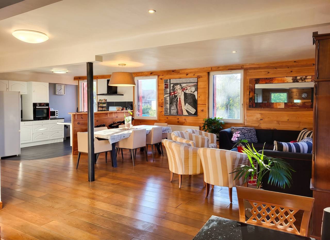 Appartement entier, Appartement spacieux avec vue sur les montagnes à Mont-Saxonnex in Mont-Saxonnex, Région de Bonneville