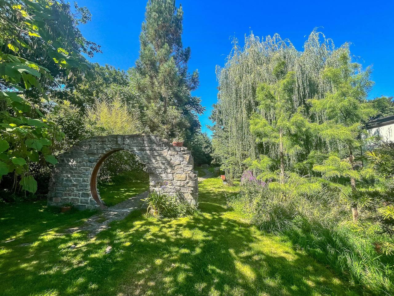 Hofhaus von 1702 mit Sauna in den Haßbergen in Hofheim in Unterfranken, Landkreis Haßberge