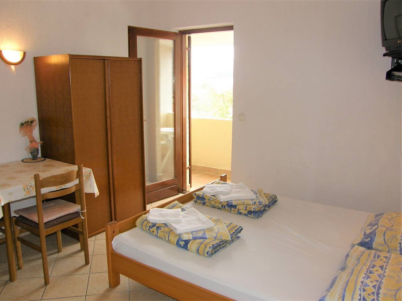 Ganze Wohnung, Studio Apartment Miljenka Nr. 9 - mit Balkon und Parkplatz in Baska, Krk