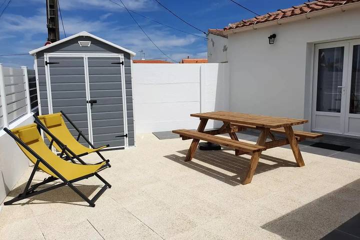 Villa pour 6 personnes, avec jardin à Saint-Hilaire-de-Riez