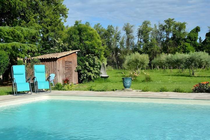 Apartamento de vacaciones para 2 personas, con jardín y piscina - 1