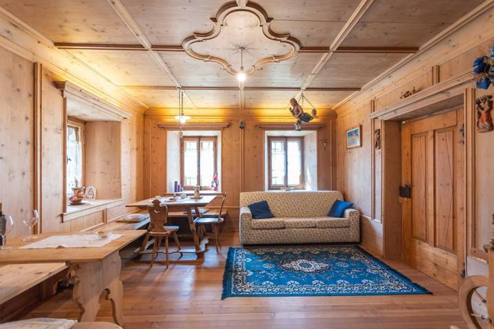 Gîte pour 6 personnes, avec balcon à Selva di Cadore