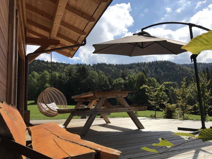 Le Chalet de Bequi in Bellefontaine (Jura), Parc naturel régional du Haut-Jura