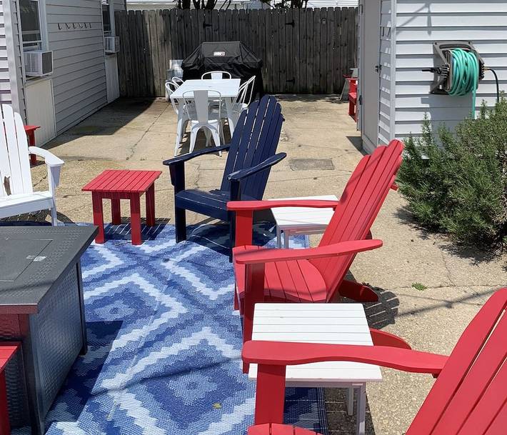 Vacation rental for 6 people in Dewey Beach