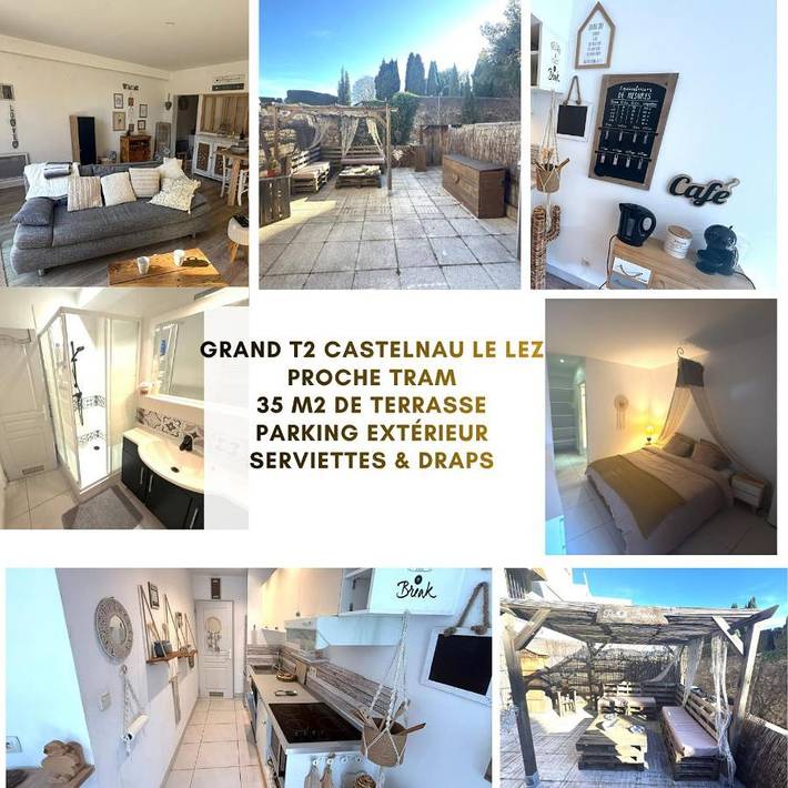 Apartamento de vacaciones para 2 personas, con terraza - 1