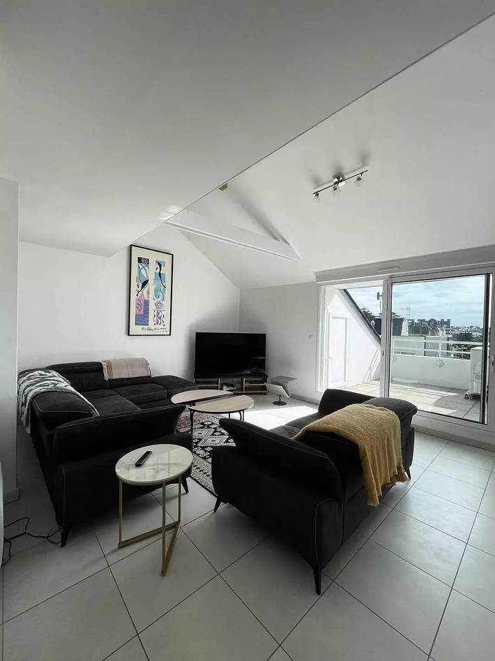 Gîte pour 6 personnes, avec balcon et vue dans Office de Tourisme de Pleneuf Val Andre - 2