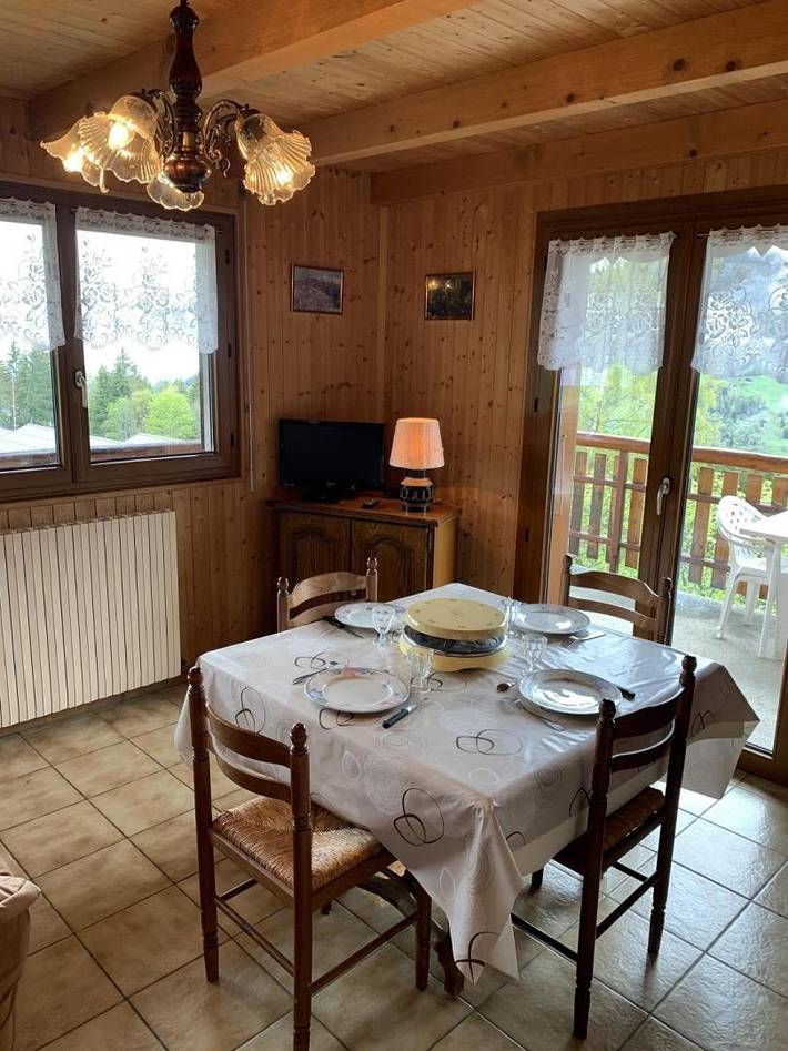 Chalet pour 4 personnes, avec terrasse à Crest-Voland - 2