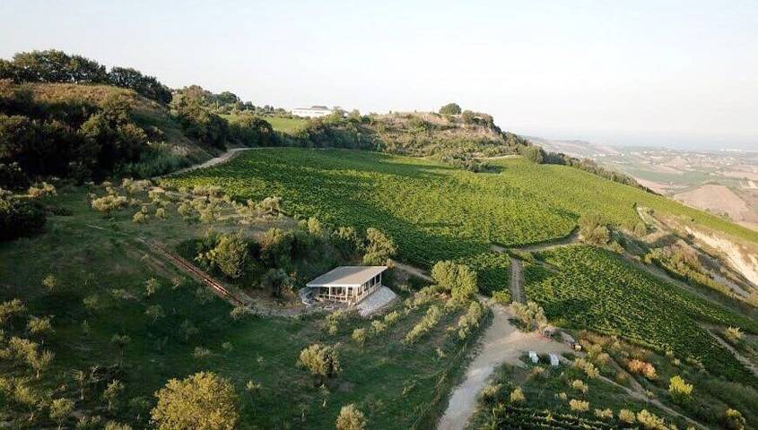 Casa vacanza per 5 persone, con Terrazza e Giardino nonché Piscina e Panorama a Atri