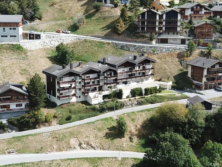 Ferienwohnung für 4 Personen, mit Balkon in Albinen