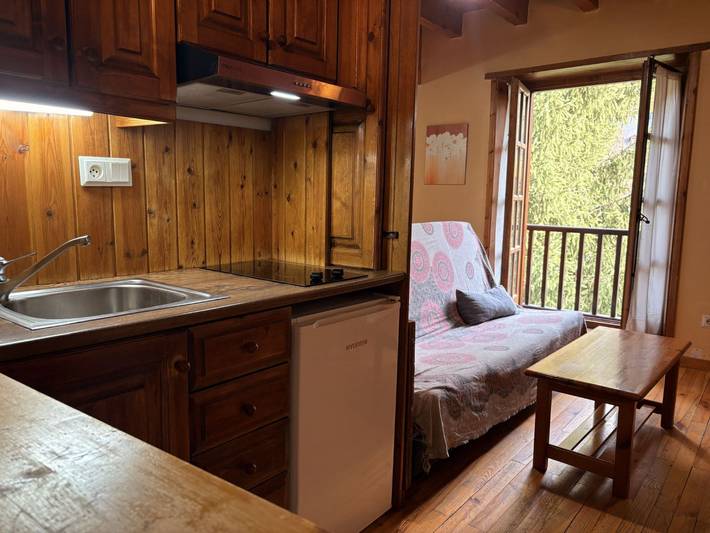 Apartamento para 4 personas, con jardín en Valle de Bohí